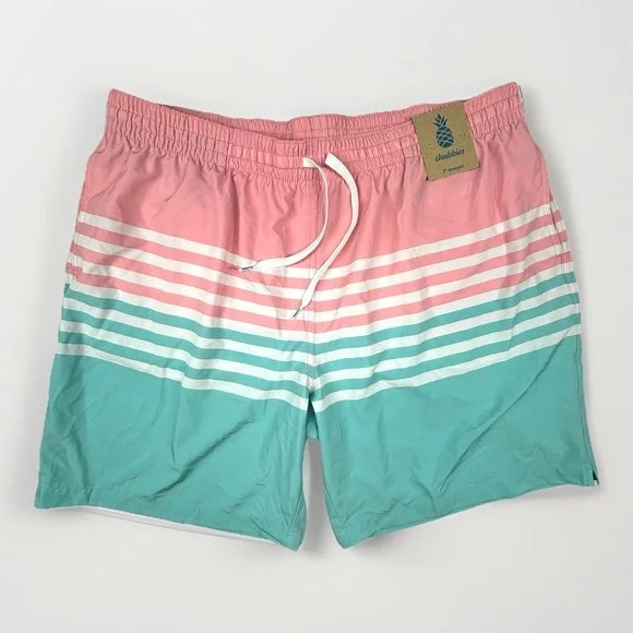 Chubbies Swim Trunks Mens XXL On The Horizon Classic Bathing Beach Shorts 7" NWT - Picture 8 of 8